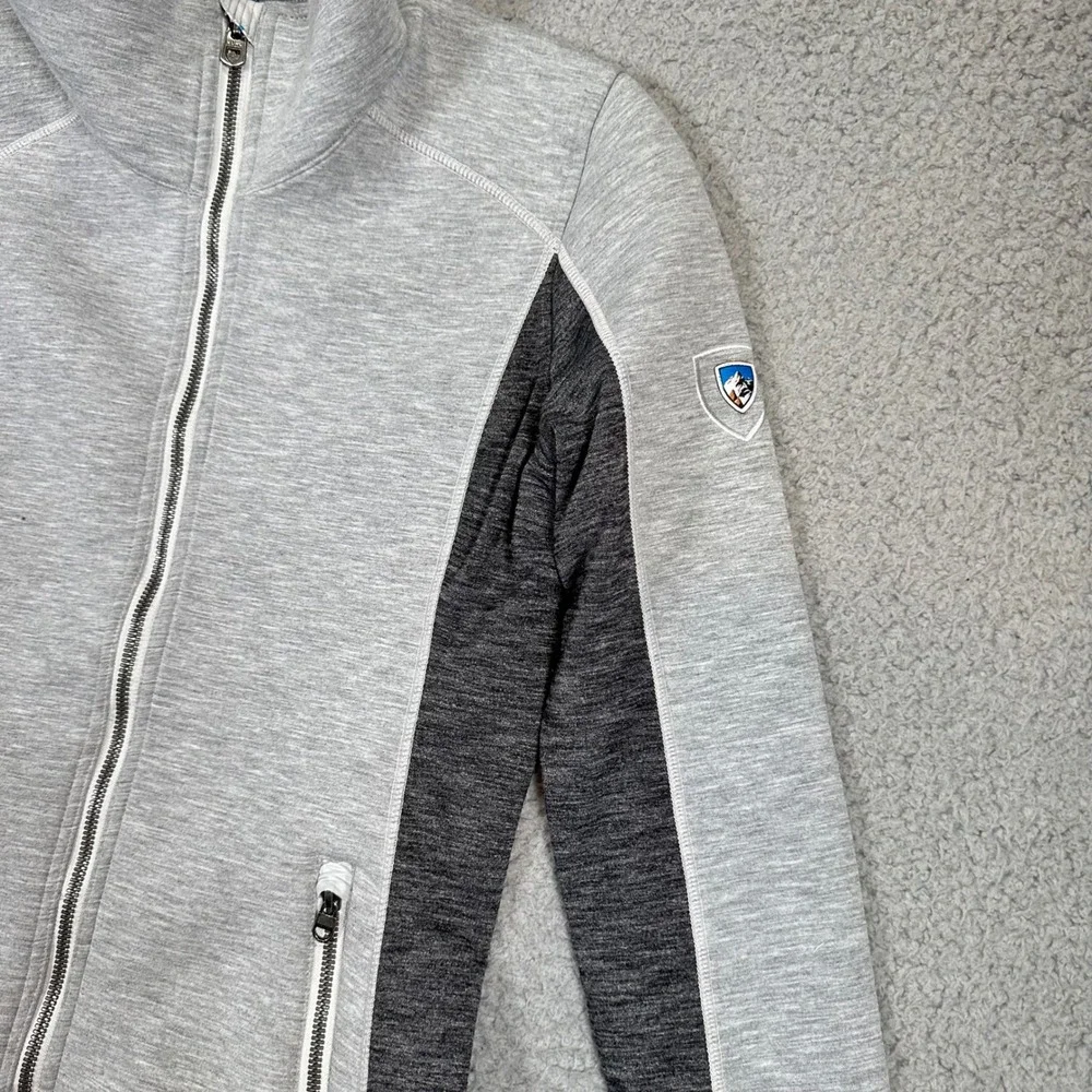 KUHL Projekt Women's Small Full Zip Heather Grey Jacket Stretch Performance - Picture 11 of 16